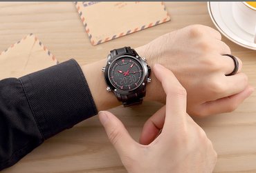 Ručni satovi: Muški analogno - digitalni ručni sat naviforce izuzetan model muškog — 4