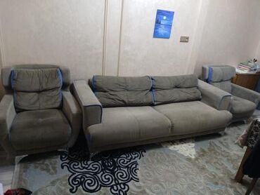 İşlənmiş, Divan, 2 kreslo