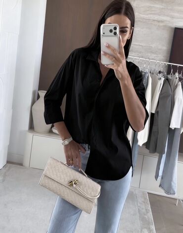 Košulje: 🔥Ženska košulja sa 3/4 rukavima - Model: klasična košulja ravnog — 7