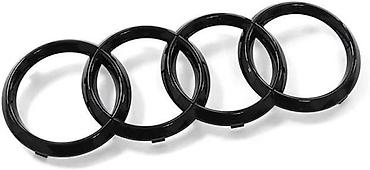 Auto delovi, gume i tjuning: Audi crni znakovi, oznake. U ponudi audi crni sjajni znakovi Znakovi — 21