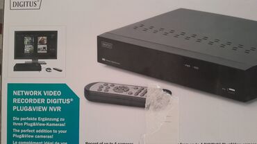 NVR 4 канальный для видеонаблюдения