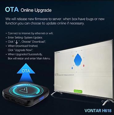 DVD i Blu-ray plejeri: Android tv boks Vontar 8K - H618 - 4/32GB - Android 12 Garancija na — 7