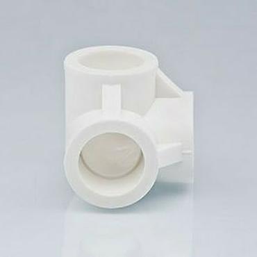 Седёлки для труб: Белая одинарная опора TEBO с защелкой. Предназначена для надежной — 10