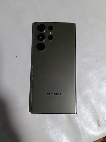 скупка бу ноутбуков: Samsung Galaxy S23 Ultra, Б/у, 256 ГБ, цвет - Зеленый, 2 SIM, 1 SIM — 1