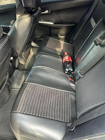 коричневый салон: Toyota Camry: 2014 г., 2.5 л, Автомат, Бензин, Седан — 9
