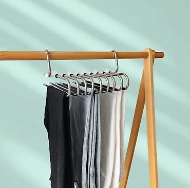 ormar za igračke: Višenamenski organizator/vešalica za pantalone i marame – set od 2 — 4