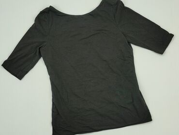 czarne bluzki z koronką plus size: Blouse, M (EU 38), condition - Good