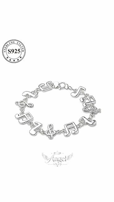 Aksesuarlar: S925 Sterlinq Gümüş Bilərzik 🎁 Qablaşdırma hədiyyə - Material: 925 — 10