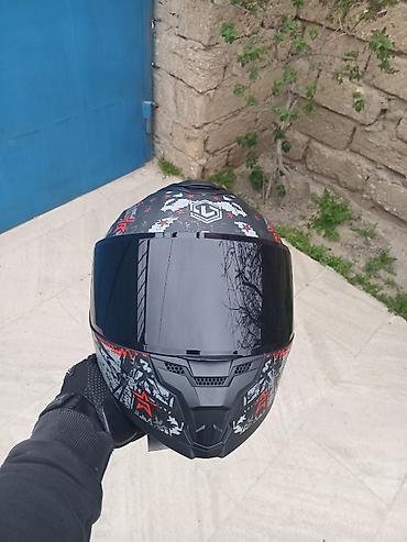 motor kasklar: Təzə keyfiyyerli kaskadı. Razmer L — 4