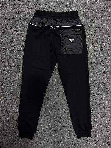 adi: Мужской спортивный костюм, L, XL, 2XL, Prada, Новый, цвет - Черный, Самовывоз — 8