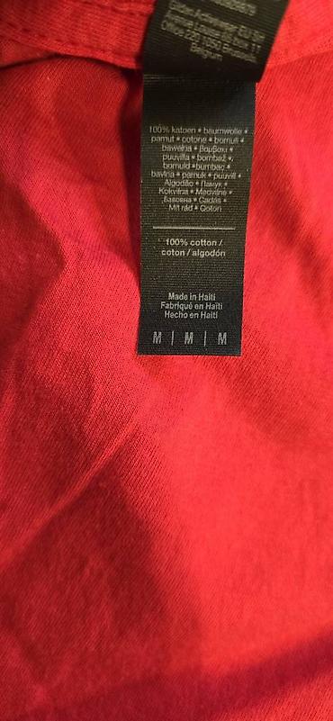 nike tech flecce: Мужская футболка, M, Б/у, цвет - Красный, Самовывоз — 4