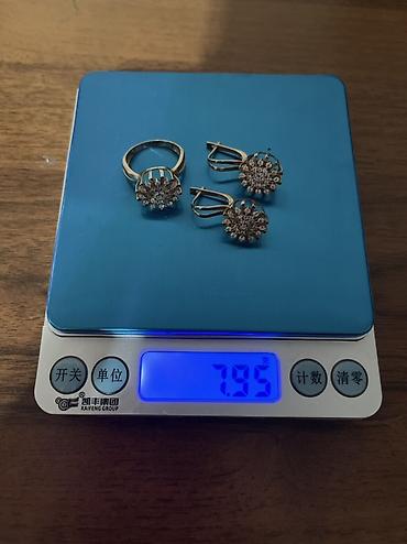 Наборы украшений: 585, 583, 375 за грамм 8500, вес указан — 12