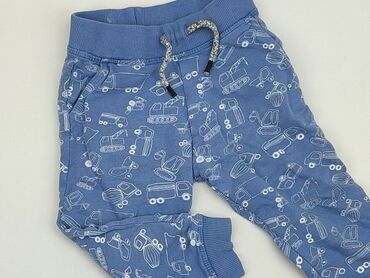 spodnie w kratę dla dziewczynki: Sweatpants, 1.5-2 years, 92, condition - Good