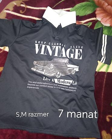 qız paltarları: Qiz ve ya oğlan üçün köynək qara rəng üstü sekilli yazili. Oversize ve — 1