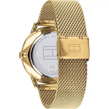 Qol saatları: İşlənmiş, Qol saatı, Tommy Hilfiger, rəng - Qızılı — 4