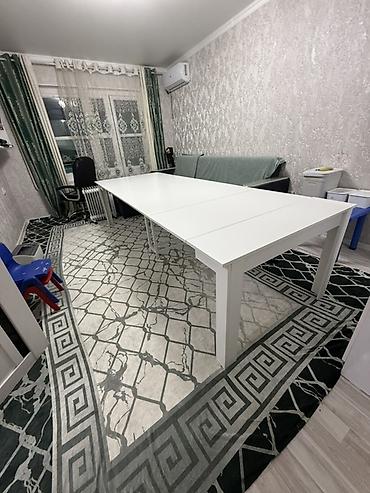 Столы-трансформеры: Стол трансформер Для кухни, Раскладной стол, цвет - Белый — 7