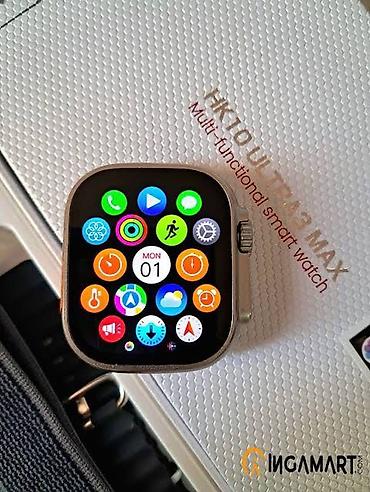 Другие смарт-часы: Смарт-часы HK10 Ultra3 Max - Дисплей: AMOLED, разрешение высокая — 6