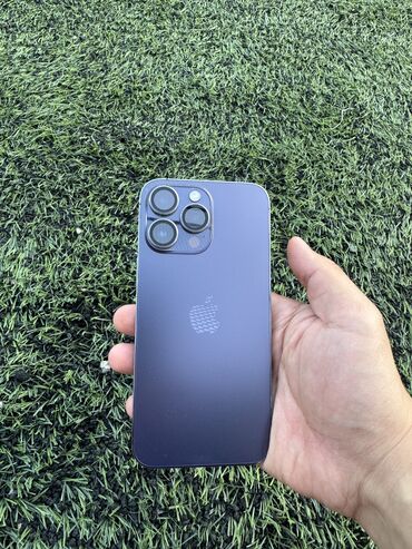 apple notebook цена: IPhone 14 Pro Max, Колдонулган, 512 ГБ, Deep Purple, Заряддоочу түзүлүш, Коргоочу айнек, Каптама, 80 %