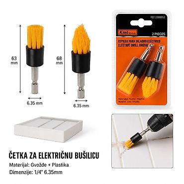 KMT Mini električna četka za čišćenje 2308953 Praktičan set nastavaka na lalafo.rs KMT Mini električna četka za čišćenje 2308953 Praktičan set nastavaka