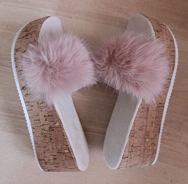 roze mantil: Fashion slippers, 39