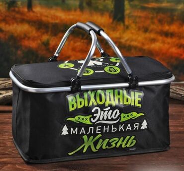 сумка для мам: Термосумка «Выходные», 30 л • Бесплатная доставка по всему Кыргызстану