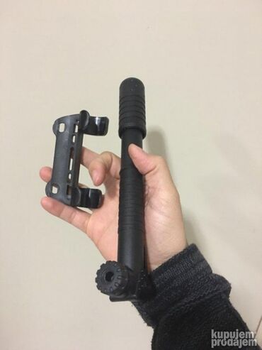 Dodaci za bicikl: Pumpa, pumpica za bicikl sa drzacem, nosacem NOVO, 123 grama PUMPA + — 5