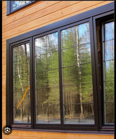 Строительство и ремонт: Фасад Окна Двери алюминийевые высокого качества любой сложности и