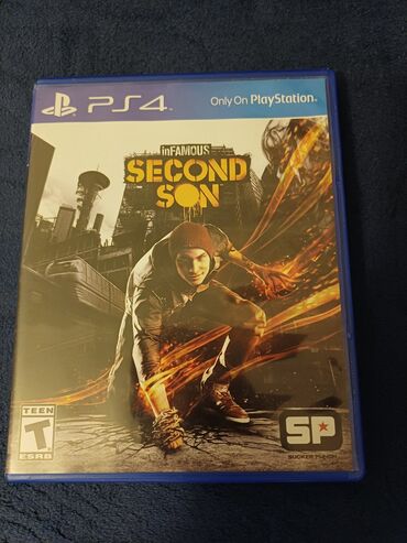 İnformatika: Ps4 üçün infamous second son oyun az işlenib diskde cızıq bele yoxdur