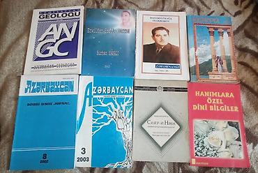Digər kitablar və jurnallar: Kitablar biri 1 manat — 1