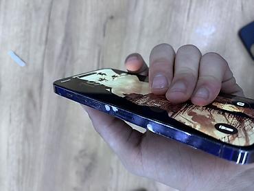 iphone 12 pro max barter: IPhone 14 Pro, Deep Purple, Qırıq — 3