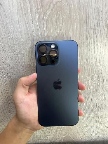 iphon 13 mini: IPhone 15 Pro Max, Б/у, 256 ГБ, Синий, Зарядное устройство, 85 % — 6