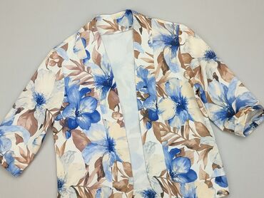 bluzki szyfonowa w kwiaty: Narzutka M, stan - Idealny