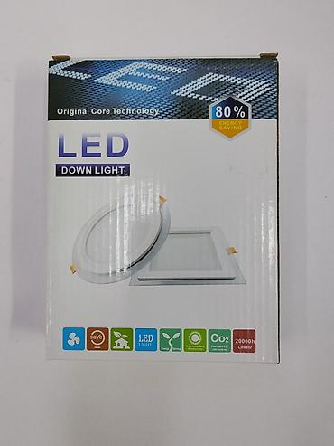 света диоды: LED встраиваемый светильник (Down Light) - Технология: LED, Original — 1
