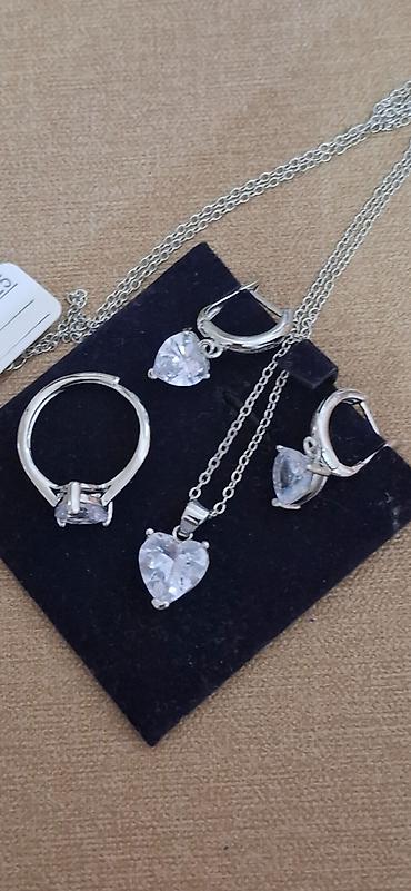 Bijuteriya dəstləri: Dest. Sterling gumushu — 5