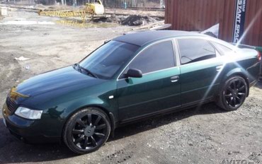 Audi a6 c5 зеленая