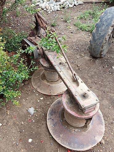 t25 traktör satilir: İki barabanlı traktor otbiçən adaptor - Traktorun 3 nöqtəli asqısına — 2