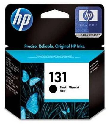 Чехлы и сумки для ноутбуков: Картридж HP №131 (С8765HE) оригинальный струйный с черными