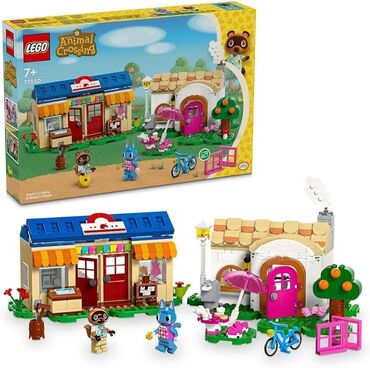 razvivajushhie igrushki dlja detej 7 mesjacev: Lego Animal Crossing 77050 Ущелье Нука и дом Рози 🏡NEW 2024!535