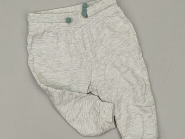 szare wysokie trampki: Sweatpants, So cute, 6-9 months, condition - Good