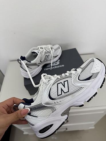 Кроссовки, 36, 37, 37.5, New Balance, Новый, цвет - Белый, Самовывоз, Бесплатная доставка, Платная доставка