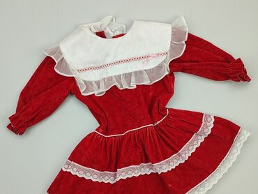 sukienki wiskoza: Sukienka, 5-6 lat, 110-116 cm, stan - Dobry