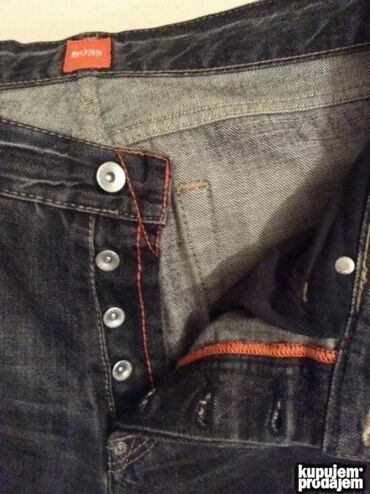 Farmerke: Original Hugo Boss farmerice 33 2 komada 100% cotton Polustruk 45cm — 14