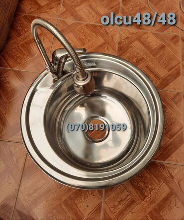 Mətbəx çanaqları: Qabyuyan moykalar nerjavika paslanmayan. leke saxlamayan. derin — 11