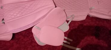 Oturacaq örtükləri: Avtomobil oturacaq üzlükləri dəsti – çəhrayı - Universal ölçülü tam — 3