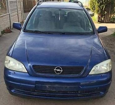 staklo: OPEL ASTRA G 1.6 - KOMPLETAN AUTO U DELOVIMA | Z16XE MOTOR PLAVA — 1
