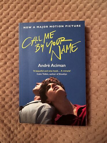 facts and figures: Call me by your name 📕 Ingilisce In english and it is slightly