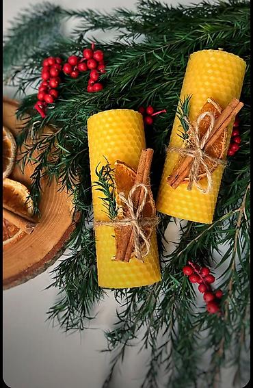 Свечи: Арт-свечи из натурального воска - Декоративные фигурные свечи — 9