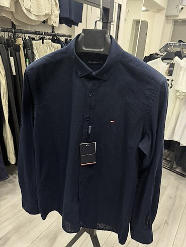 Рубашки: Мужская рубашка, S, L, XL, Tommy Hilfiger, Новый, цвет - Белый, Самовывоз — 3