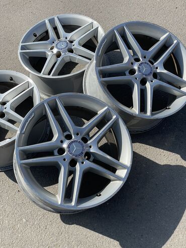 динамики w210: Литые Диски R 17 Mercedes-Benz, Комплект, отверстий - 5, Б/у