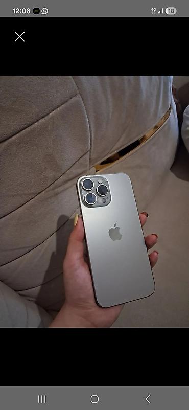 iphone 11max: IPhone 16 Pro Max, Gümüşü — 1